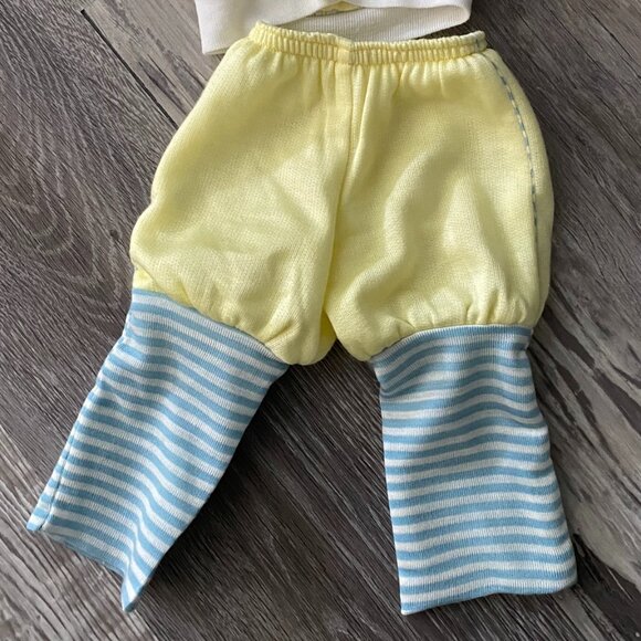 Cabbage Patch Kid Doll CLOTHES ONLY- Girl Sweat outfit- Vintage 1985 - Picture 4 of 5